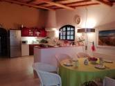 fully equipped kitchen with dining area