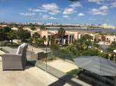 View from the first floor terrace towards Portimao and the Arade river